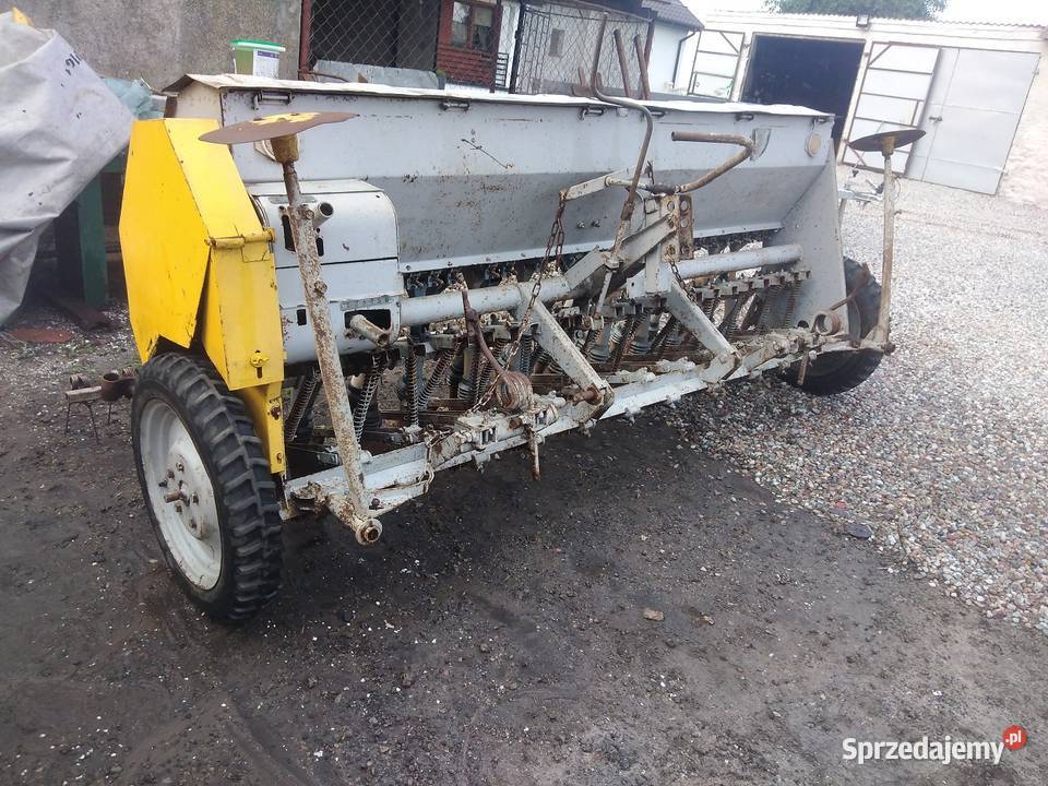 Siewnik Poznaniak na docisku i waskim kole wielkopolskie Wilczyn