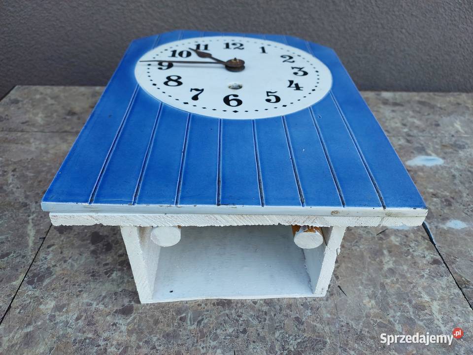 216 Stary zegar kuchenny ceramiczny front Tczew