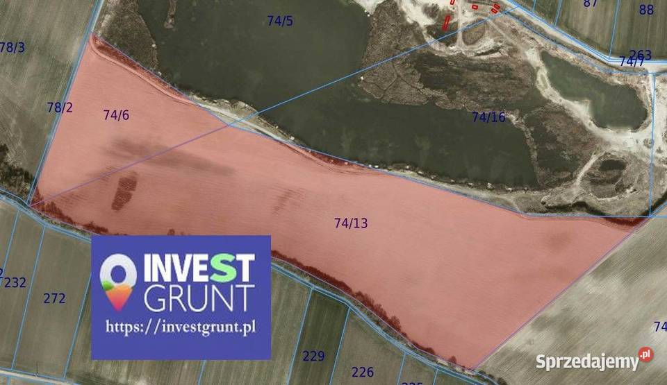 1734 ha przetarg na dzierżawę gruntów rolnych rolna Kalinowa sprzedam