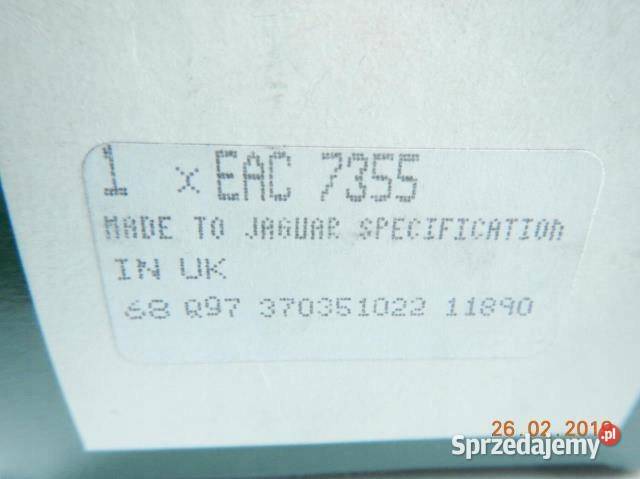 PRZEWÓD SSĄCY OLEJU JAGUAR XJ6 8897 36 40 osobowe