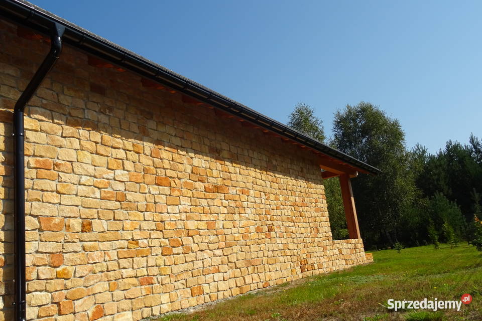Naturalny kamień elewacyjny dekoracyjny na dom z Radomsko