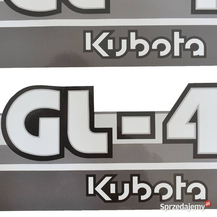 Naklejki Kubota GL40 podkarpackie Tajęcina