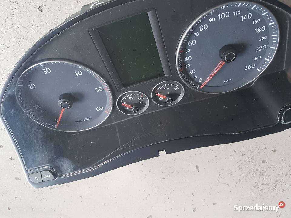 VW GOLF V PLUS 19 TDI GOLF V LICZNIK ZEGAR osobowe Turkowice