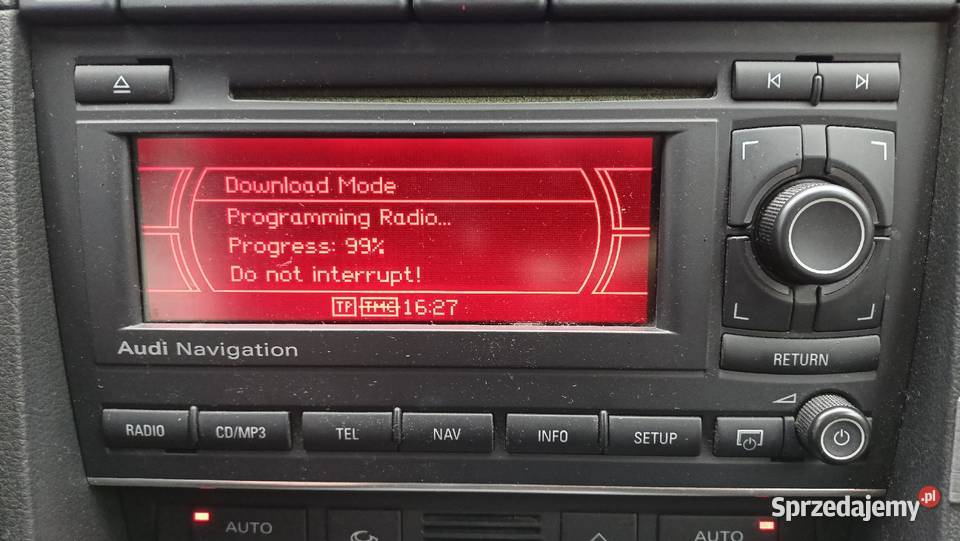 Polskie menu Audi Navigation BNS 50 RNS LOW A3 łódzkie Łódź sprzedam