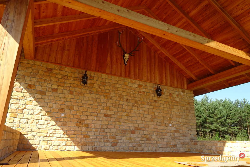 Naturalny kamień elewacyjny dekoracyjny na dom z