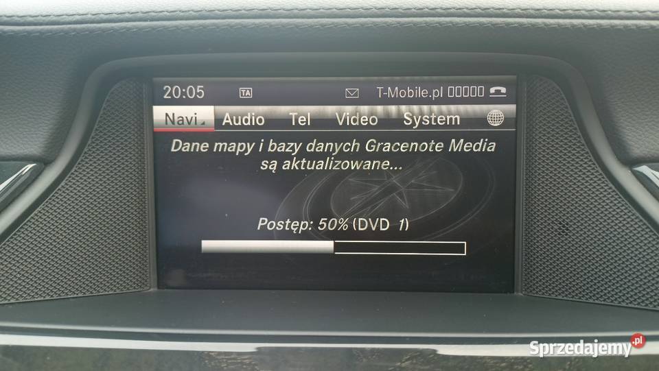 Mapa Mercedes NTG 45 47 EUROPA V20 20222023 łódzkie Pabianice