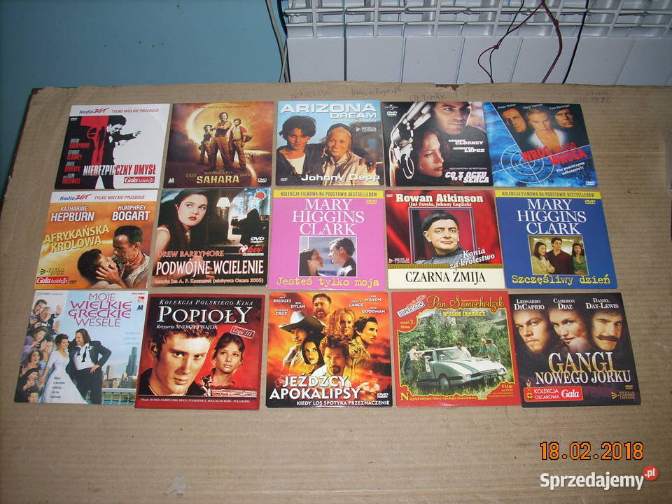 Filmy DVD VCD Polskie i zagraniczne łódzkie Rękoraj