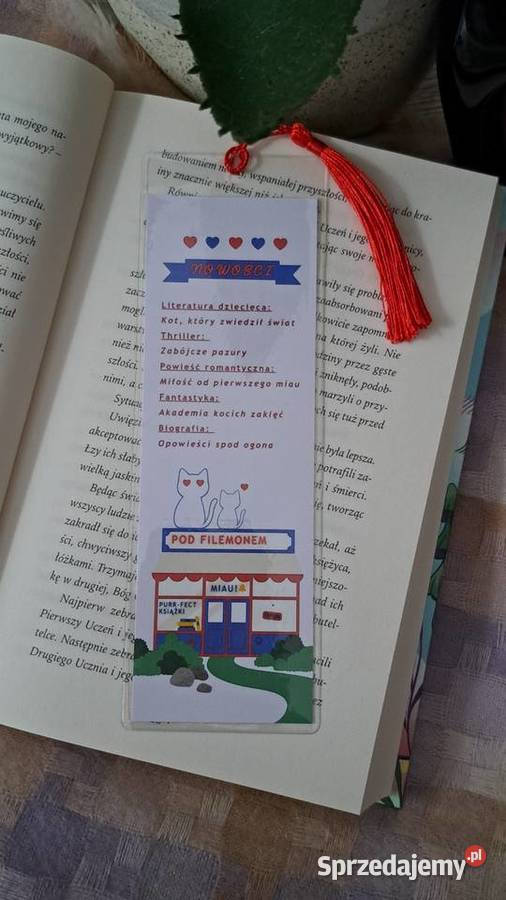 Zakładki do książki handmade Kalisz