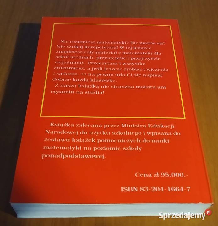 Matematyka w szkole średniej powtórzenie i zbiór Gdańsk