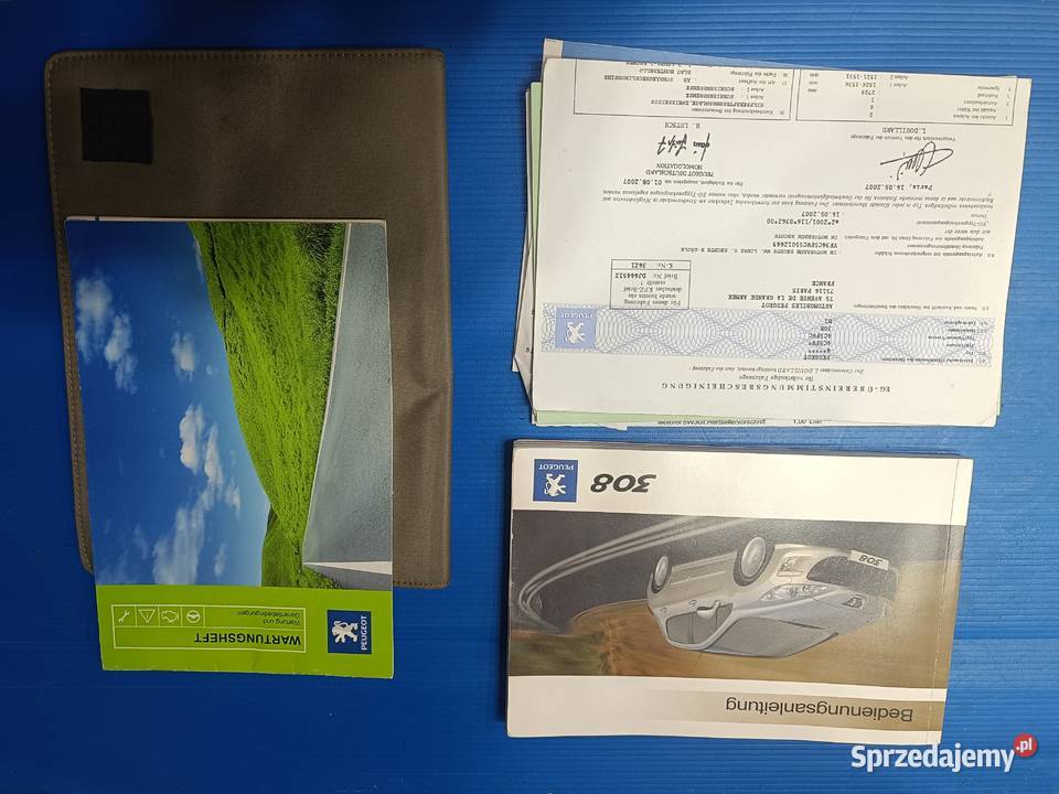 Peugeot 308 2007 r 135 przebiegu 16 benzyna 120 ASR (kontrola trakcji) Jasło