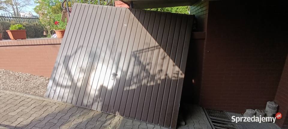 Brama garażowa uchylna metal Wilkasy sprzedam