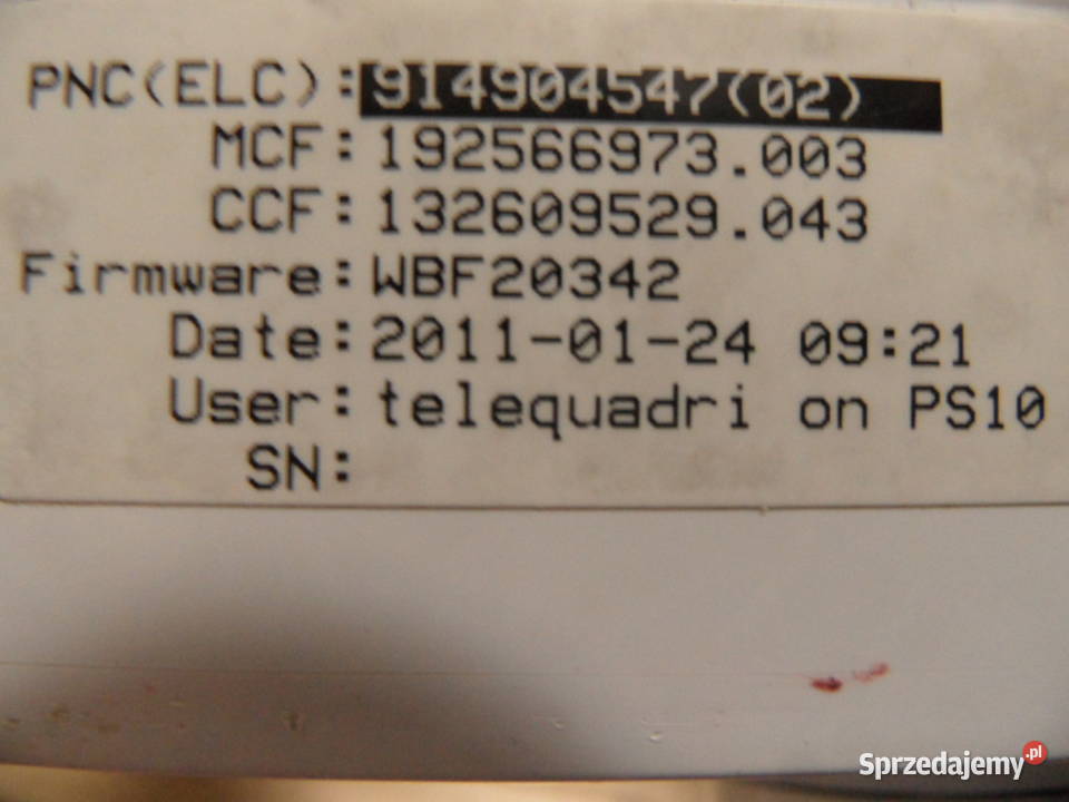 programator sterownik pralki electrolux świętokrzyskie Radlin