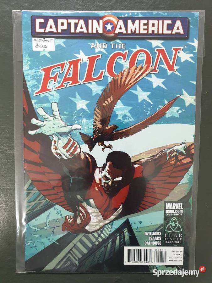 Captain America 6 oryginalnych komiksów Marvel Gdynia