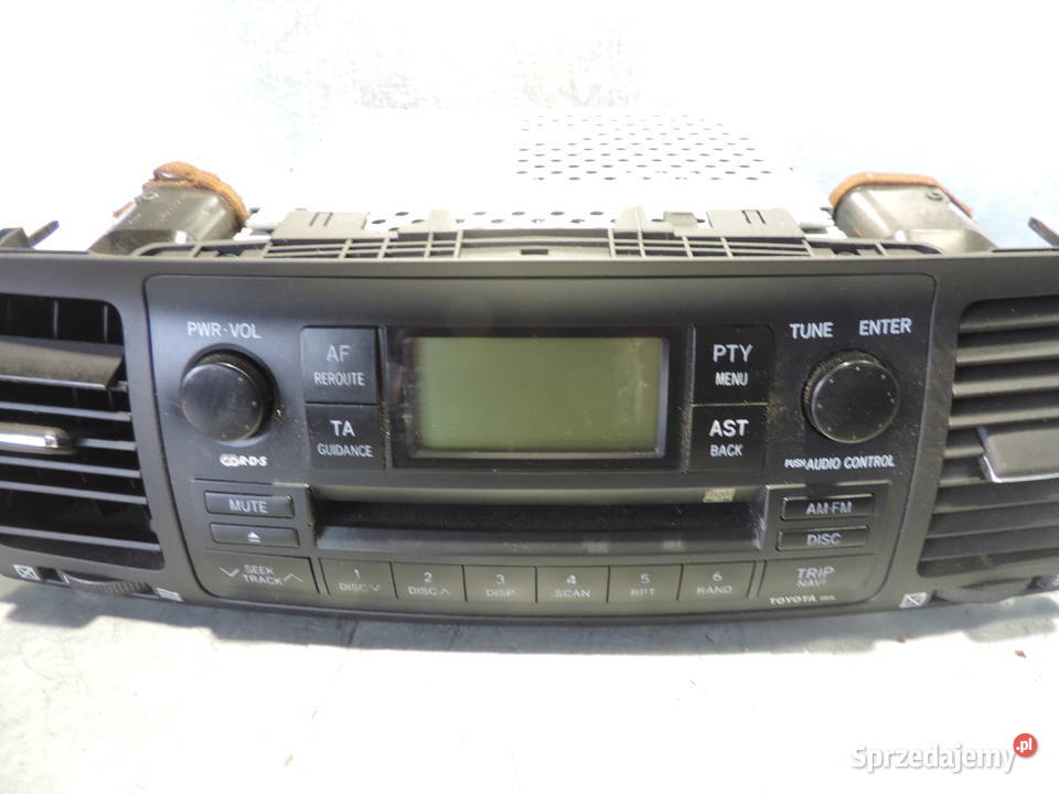 TOYOTA COROLLA E12 0107 Radio fabryczne sprzedam