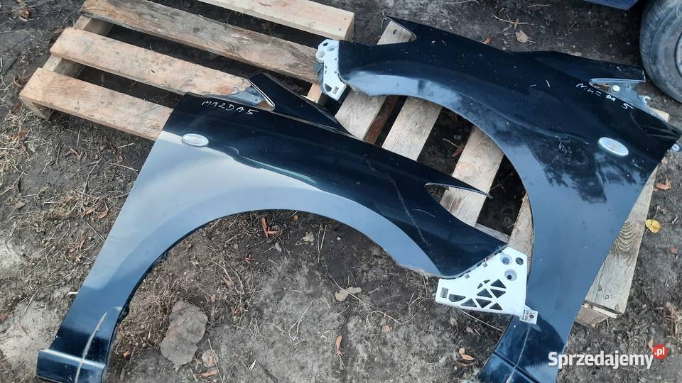 błotnik prawy lewy przód Mazda V 0510r czarny Dębno
