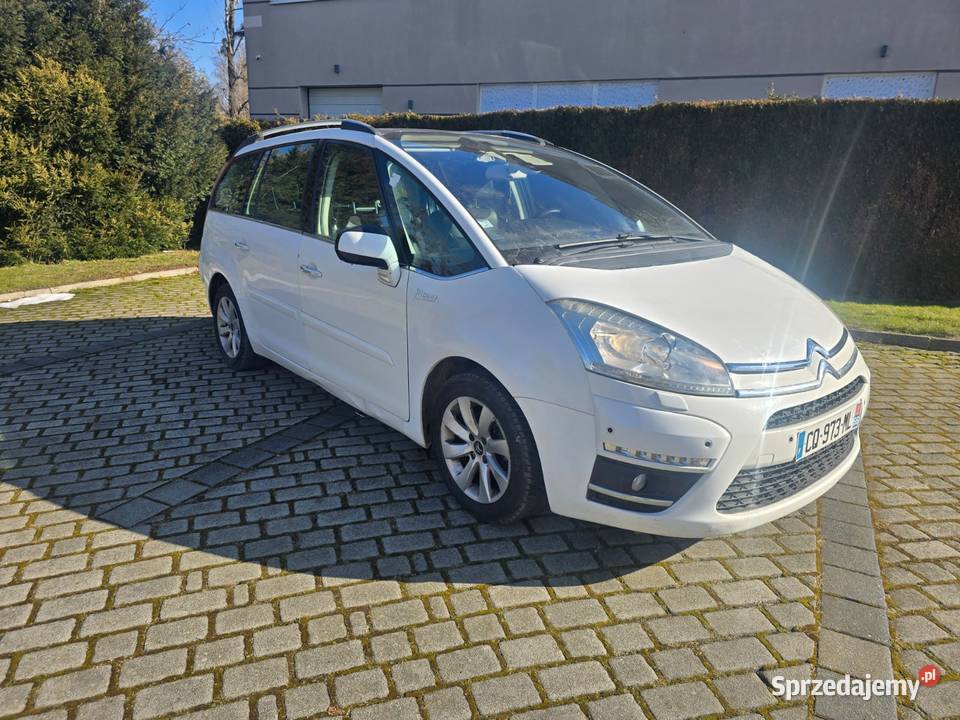 Citroen C4 Grand Picasso Wersja Exclusive asystent parkowania Bielsko-Biała sprzedam