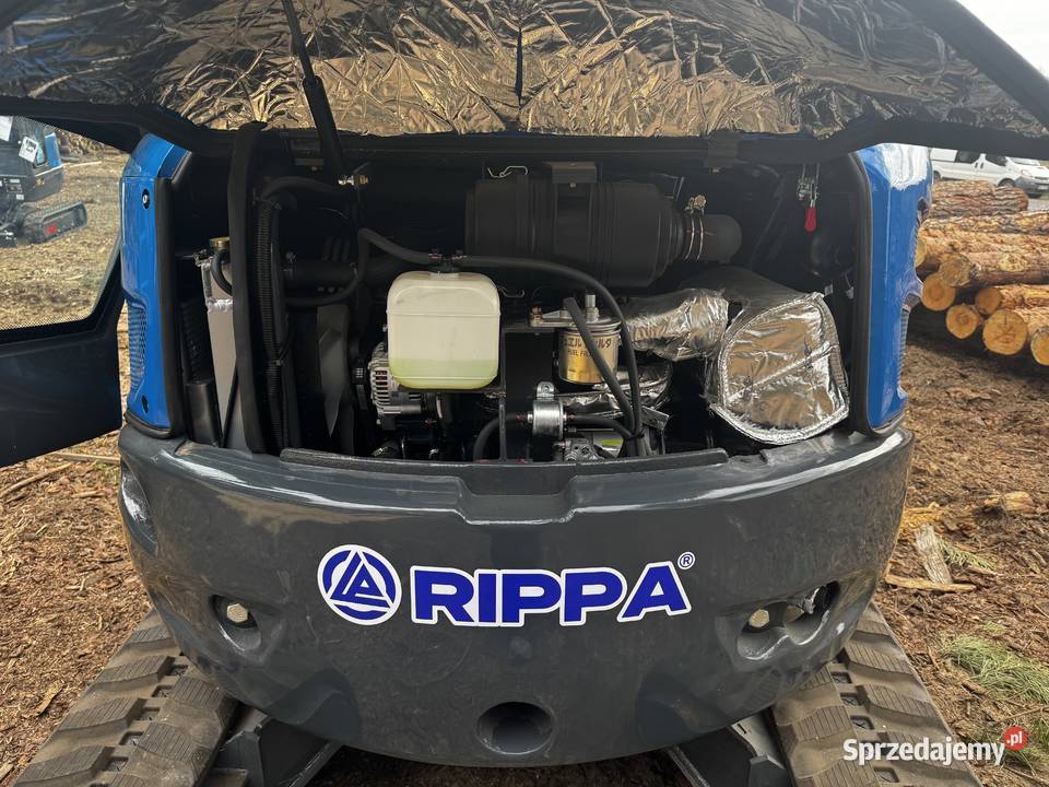 Minikoparka RIPPA R32 PRO 3200 32t Silnik Kubota Brudzowice