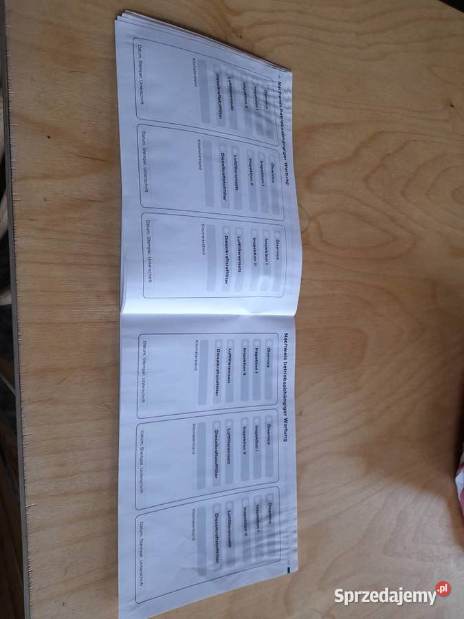 BMW Z4 E85 ksiażka serwisowa Białystok sprzedam