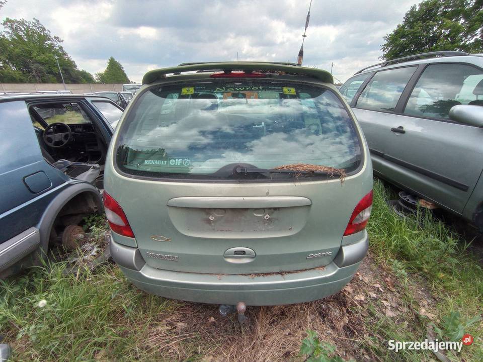 Renault Megane Scenic 19 47 kW 2002 r dawca Szklarka Myślniewska