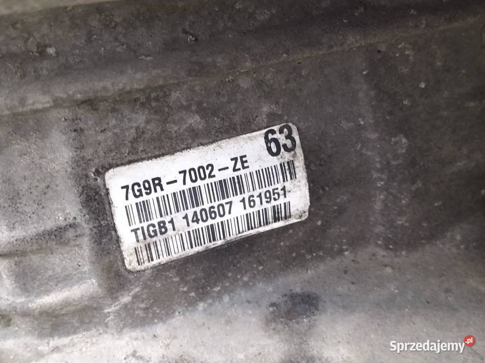 SKRZYNIA BIEGÓW 7G9R7002ZE 18 TDCI Ford Mondeo
