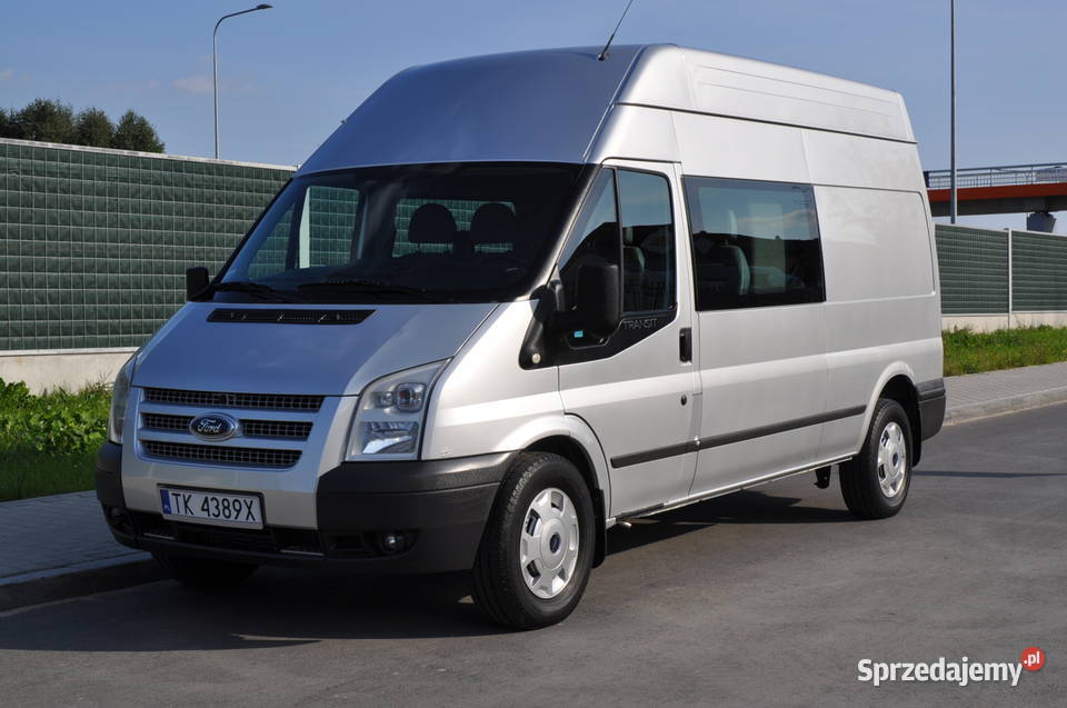 Ford Transit 4X4 AWD L3H3 6 Os 100 Brygadowy tempomat świętokrzyskie Bilcza