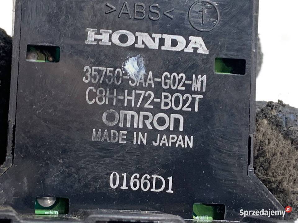 PRZEŁĄCZNIK SZYB HONDA JAZZ II 35750SAAG02M1 Mechanizmy opuszczania szyb