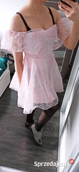 Sukienka rozkloszowana tiulowa princess TANIO mazowieckie Warszawa