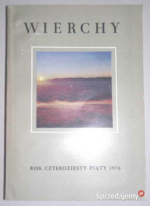 G Wierchy 1976 rocznik 45 Warszawa