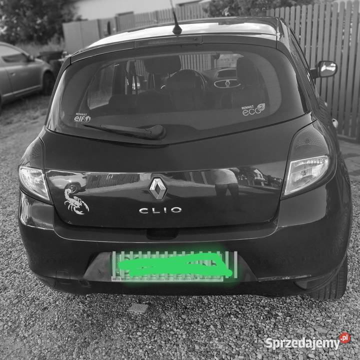 Reno clio3 2011 czarny Wrocław