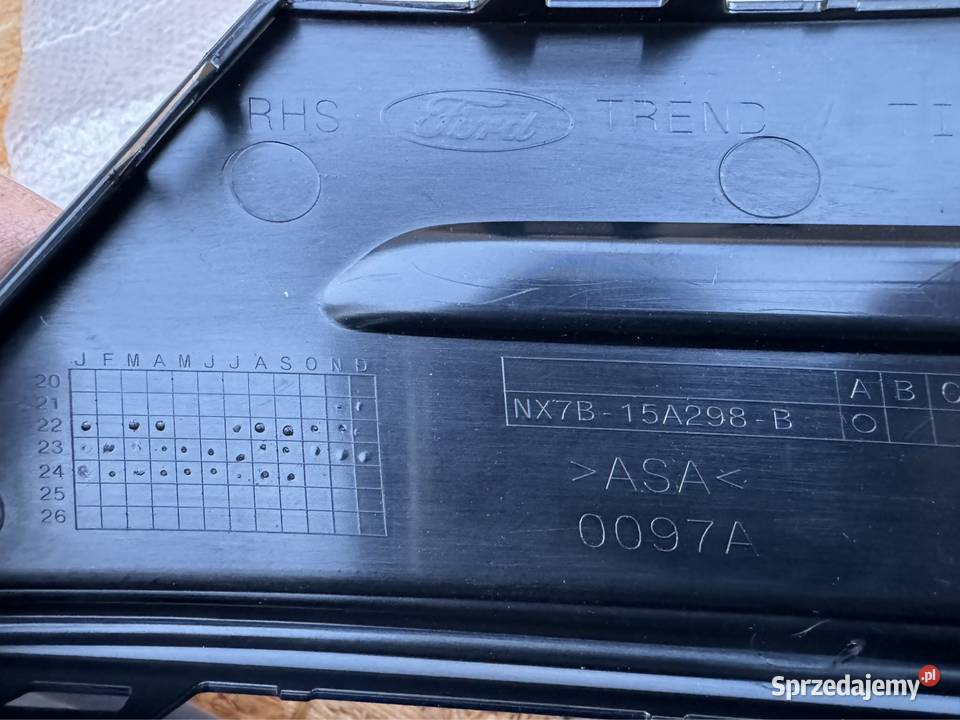 Kratka zderzaka przód prawa rh Ford focus mk4 Sieraków