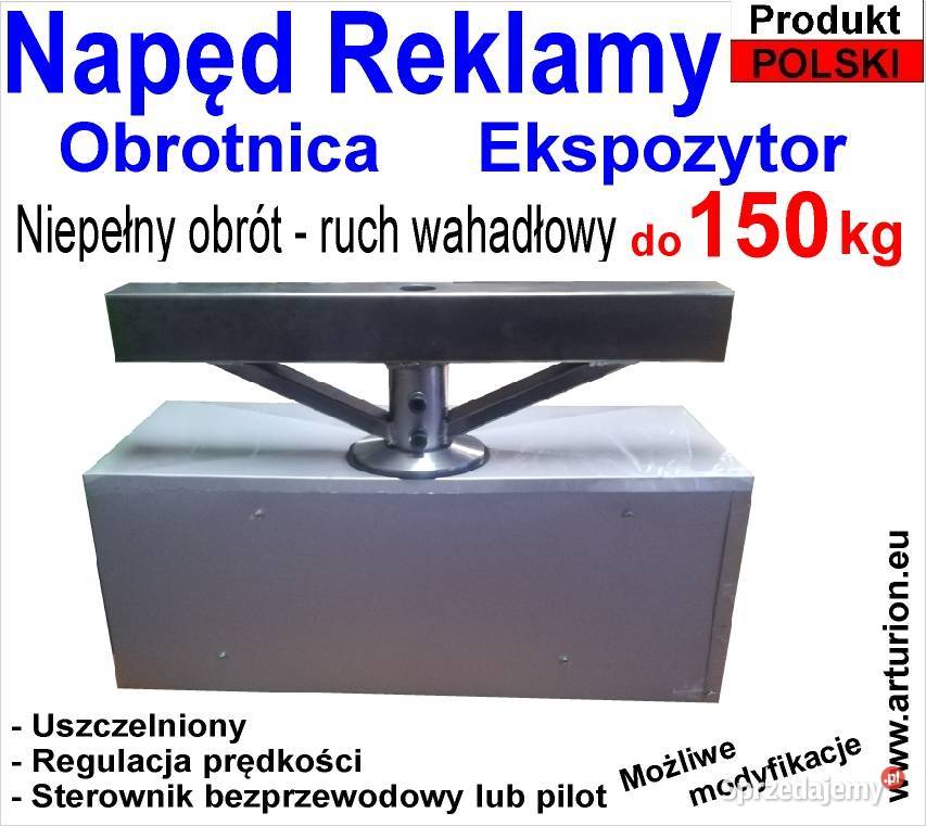 Napęd Reklamy do 150 zabudowa zewnętrzny reg Sklep mazowieckie Warszawa sprzedam