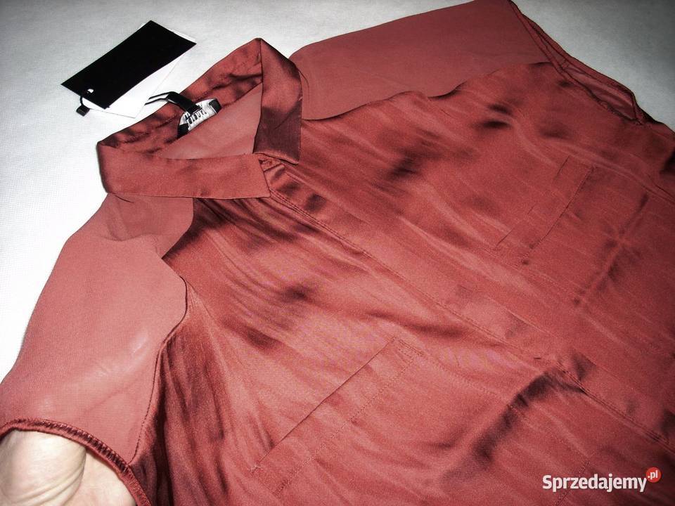 Długa Koszula Sukienka zapinana Bershka Nowa M Nowy Sącz