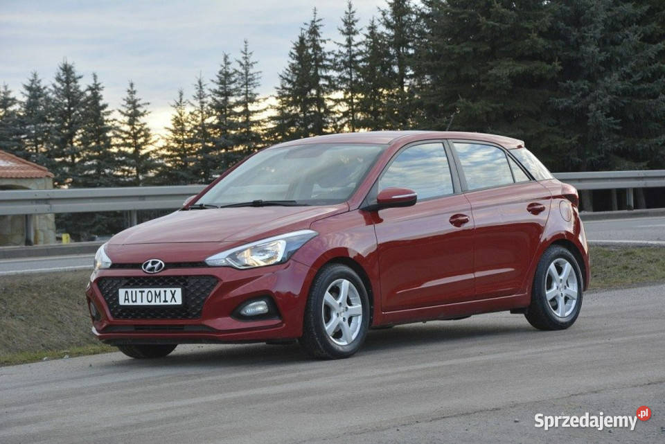 Hyundai i20 12 BenzynaGaz Polski Salon gwarancja elektryczne lusterka Sędziszów Małopolski