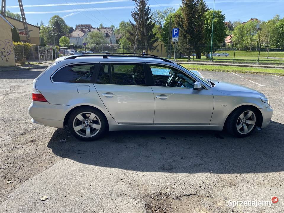 BMW E61 Touring 520d N47 2009 automat dolnośląskie Złotoryja