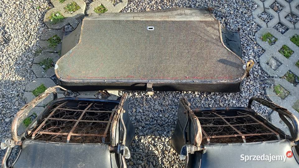 Fotele kanapa VW Garbus 1968r osobowe Łazy