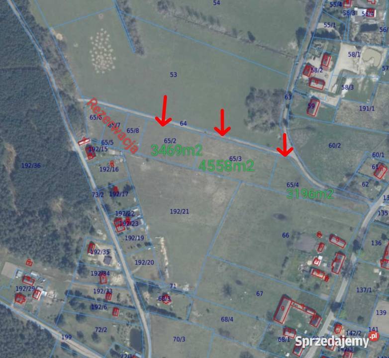 Działki na sprzedaż 50 m2 Nowogard Czermnica rolna Sprzedaż