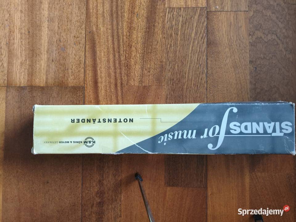 Profesjonalny niemiecki stojak pulpit na nuty sprzedam