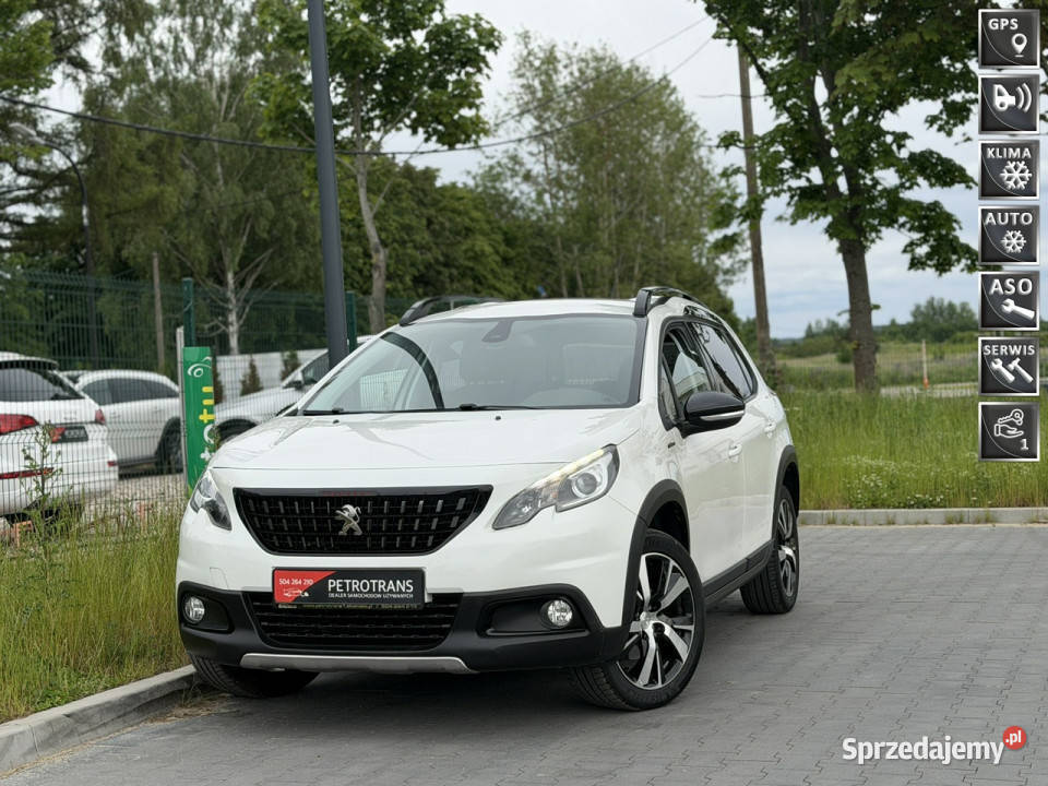 Peugeot 2008 12 110 LED GTLINE Nawigacja 91000km warmińsko-mazurskie Mrągowo