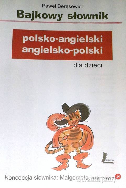 Bajkowy słownik polskoangielski angielskopolski Chełm