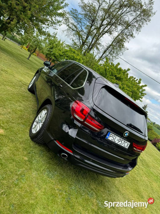BMW X5 zadbane serwisowane bezwypadkowe F15 2013 isofix Poznań