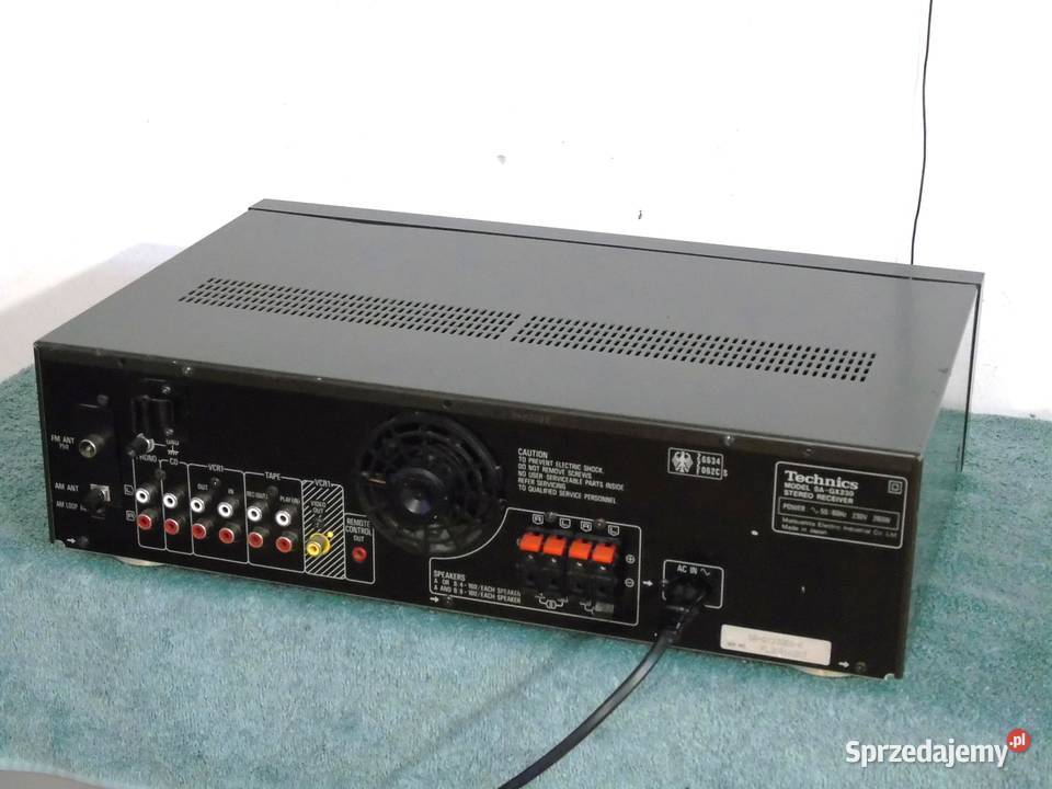 Wzmacniacz z radiem Technics SAGX 230D sprawny Jasło