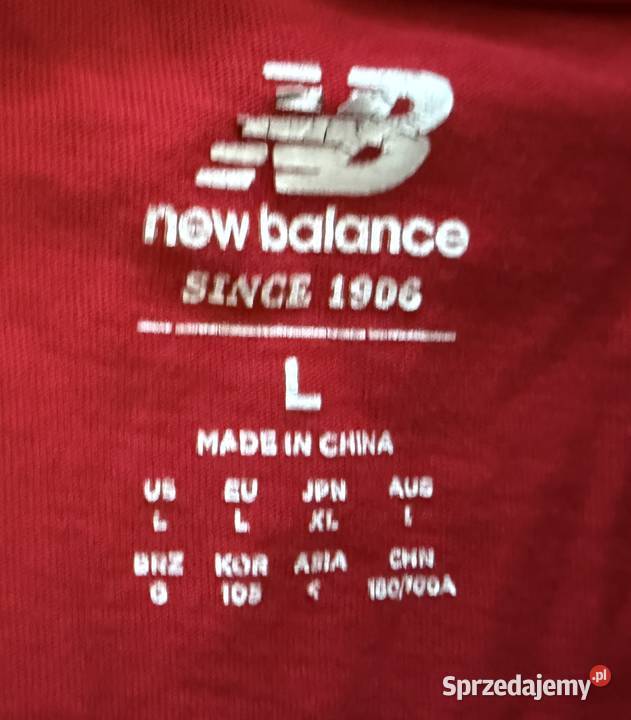 Tshirt męski Balance rozmiar L Rozmiar L
