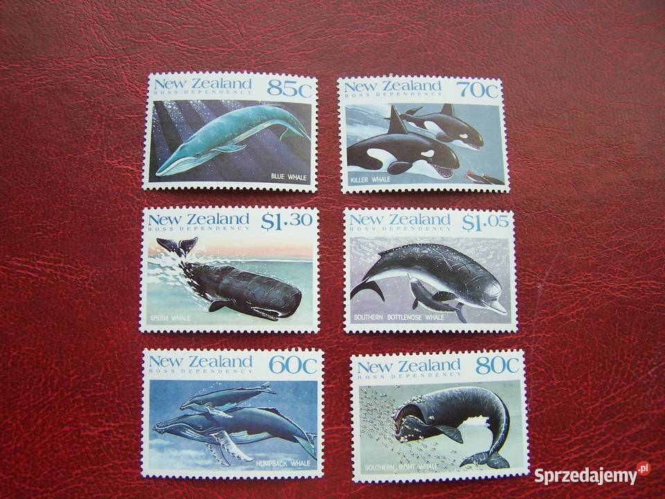 Nowa Zelandia 1988 MNH Mi 105661 Fauna Delfiny Tychy