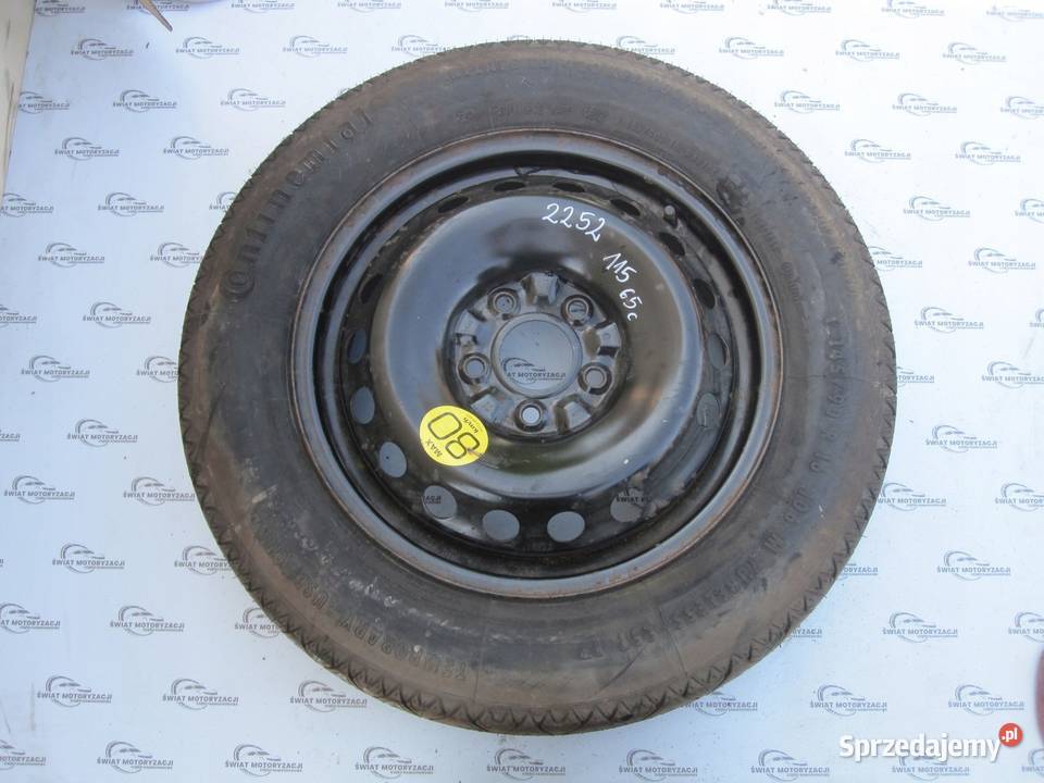 NISSAN QASHQAI J10 koło dojazdowe 1459016 106M Kielce