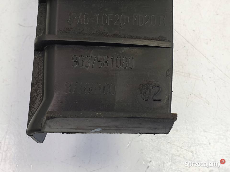 Peugeot 607 22 HDI OBUDOWA ROZRZĄDU 9637581080 Rudka