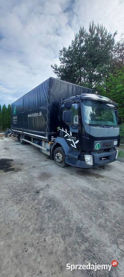 Volvo FL 210 liftingu uszkodzony silnik Plandeki