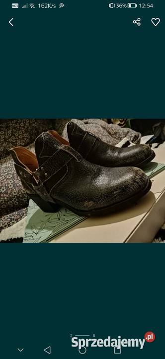 NOWE buty BERSHKA Limitowana Edycja Botki SKÓRA Półbuty Leszno