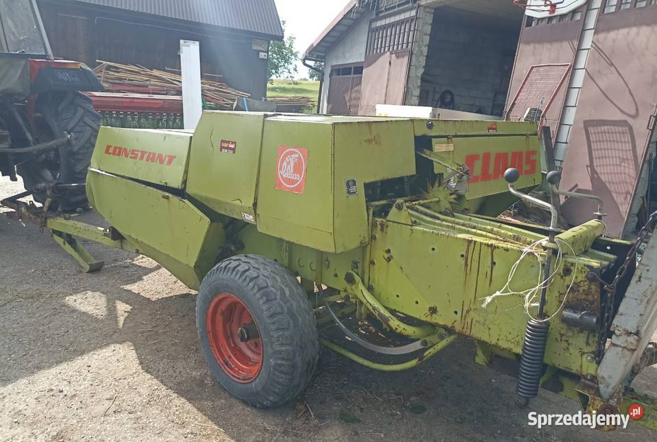 Prasa kostkująca wysokiego zgniotu Claas Pisarzowa