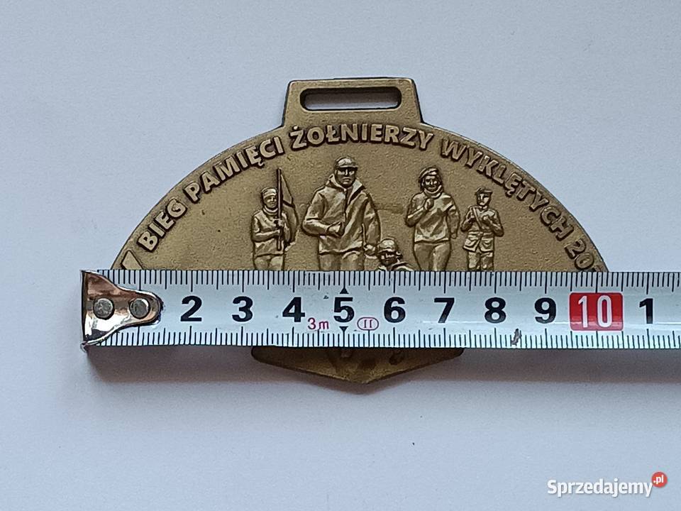 Medal X BIEG PAMIĘCI ŻOŁNIERZY WYKLĘTYCH 2022 Rzeszów