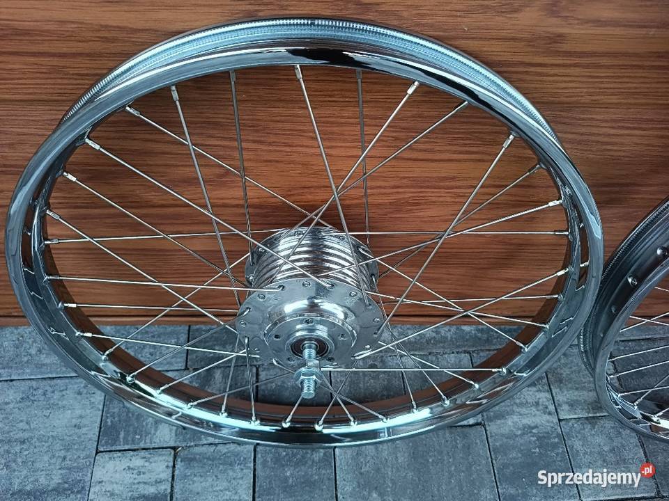 Koła Komar 19 x 135 INOX bez graweru piasty zzr Chrzanów